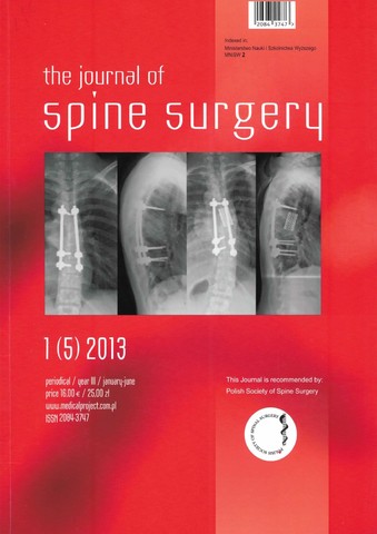2013-05 Publication J Spine Surg Elastoplasty Dr. Eichler - page 1